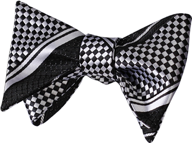R - Hisdern Setsense Mens Check Jacquard Wedding Party (457x613), Png Download