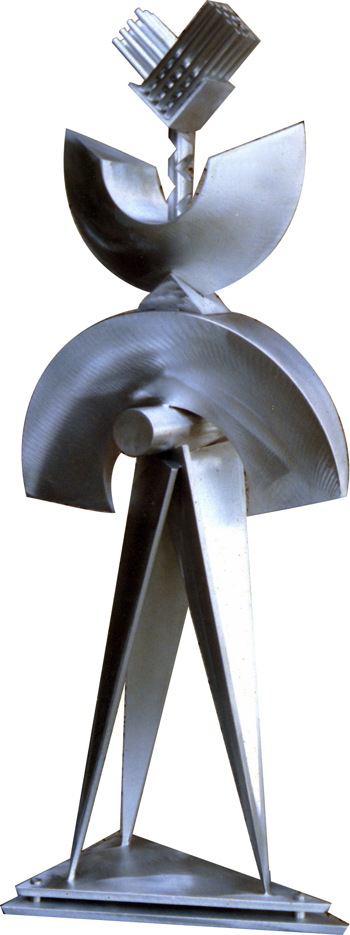 Hitek Totem - Sculpture (704x1878), Png Download