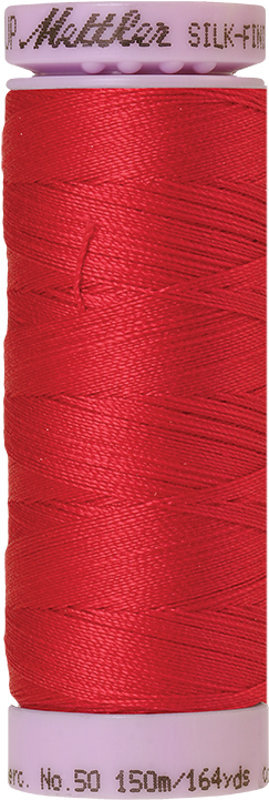 Poinsettia 164 Yard Spool - Mettler Silk Finish Cotton No.50 150m Farbnummer 717 (356x800), Png Download
