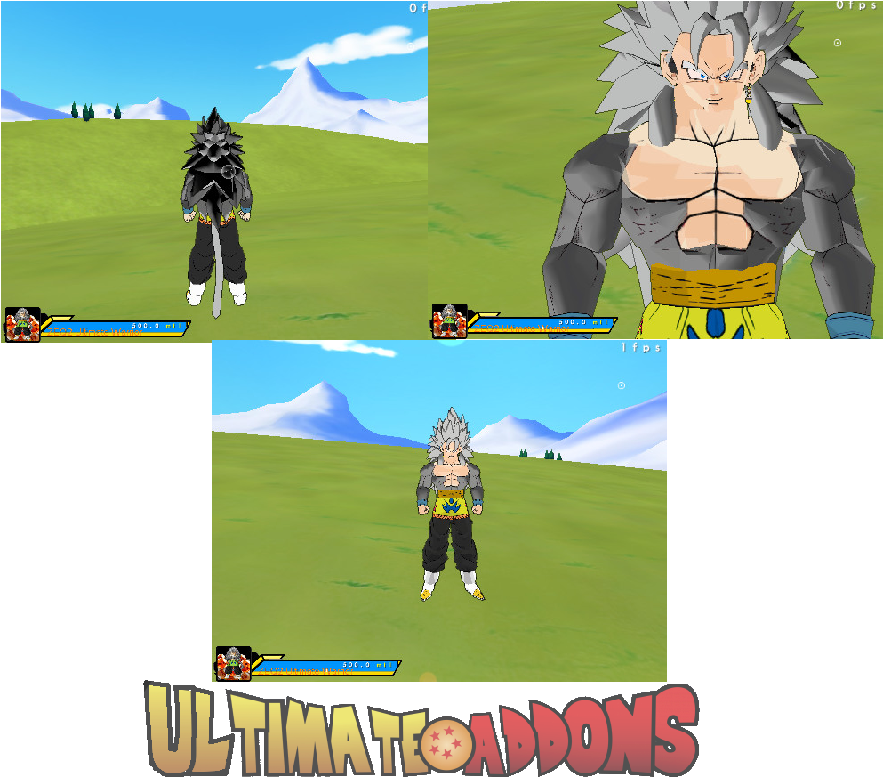 Vegito Af Ssj5 * * - Cartoon (1000x1000), Png Download