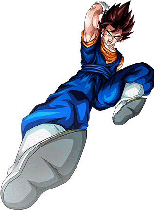 Background For Vegito True Value Of The Potara Vegito - Dokkan Battle Vegito Teq (426x568), Png Download