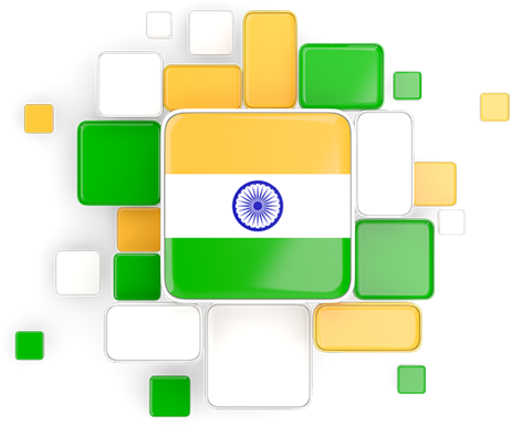 Illustration Of Flag Of India - Norway Flag Background Png (640x480), Png Download