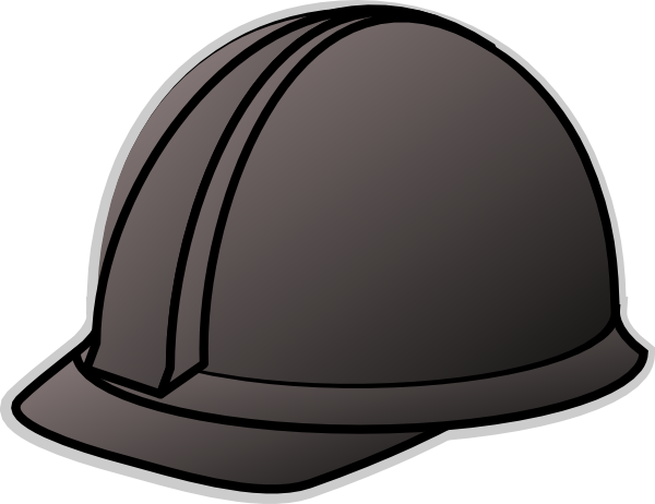Hard Hat Coloring Page (600x462), Png Download