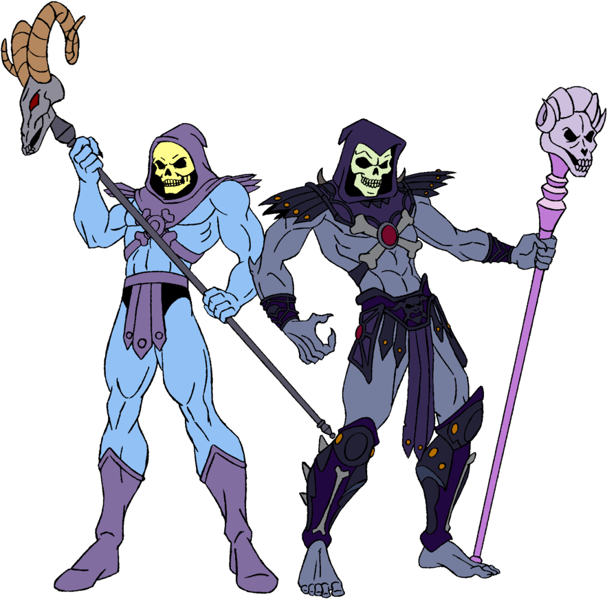 Clipart Royalty Free Download Masters Of The Universe - Skeletor Transparent (900x879), Png Download