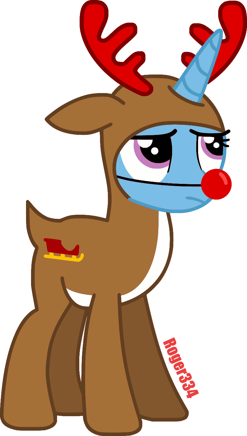 Roger334, Female, Hearth's Warming Eve, Inkscape, Mare, - Cartoon (788x1387), Png Download
