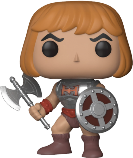 Masters Of The Universe - Pop Vinyl He Man (541x541), Png Download