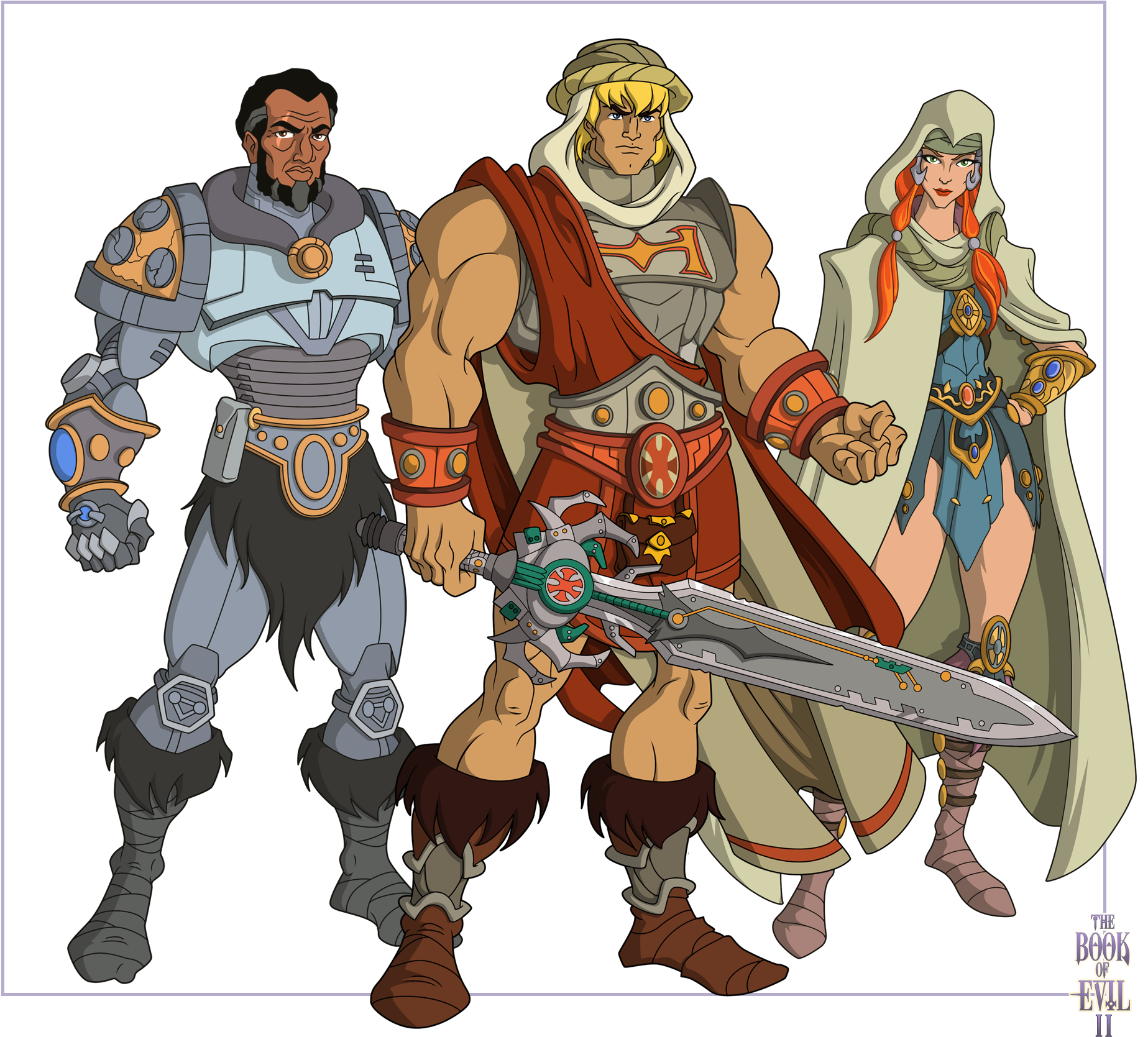 Fic Gbagok And Iceman Present - Masters Of The Universe (1874x1706), Png Download