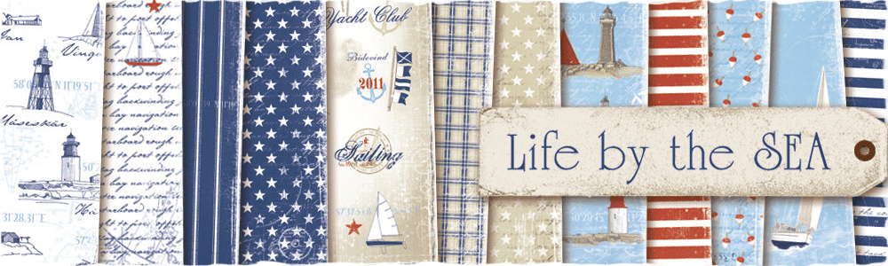 *life Jacket* And *nautic* - Sea (1000x300), Png Download