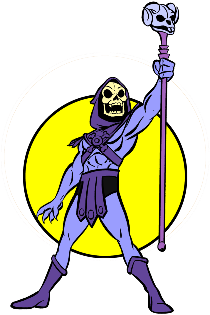 Skeletor Avatar By *alanschell - He Man Vector Esqueletor (730x1095), Png Download