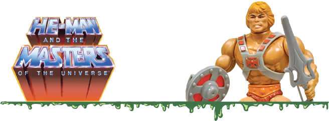 Back In The Early 1980's, The Toy Manufacturer Mattel - Gebraucht: He-man And The Masters (656x241), Png Download