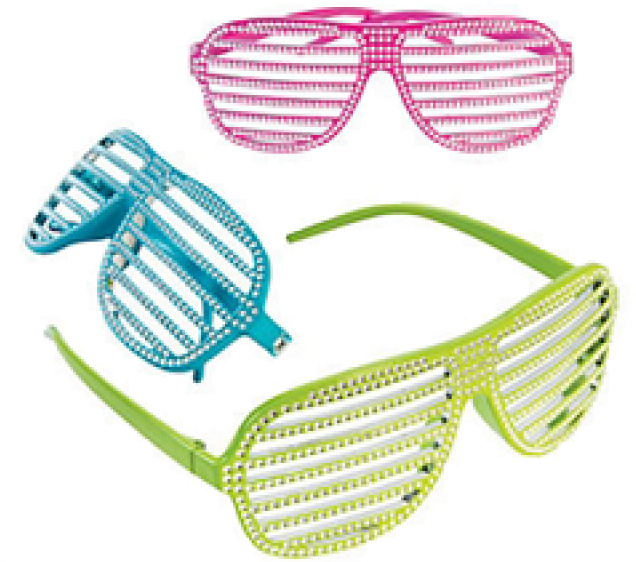 Bling Shutter Shading Glasses - Shutter Shades (800x800), Png Download