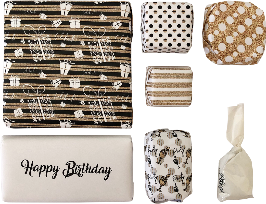 Load Image Into Gallery Viewer, Birthday Gold And Confetti - Makeup Brushes (1181x1181), Png Download