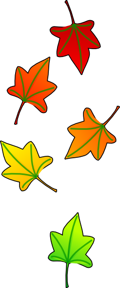 How To Set Use Leaves Falling Svg Vector (246x586), Png Download