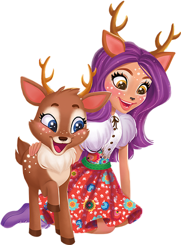 4 - Enchantimals Deer (396x527), Png Download