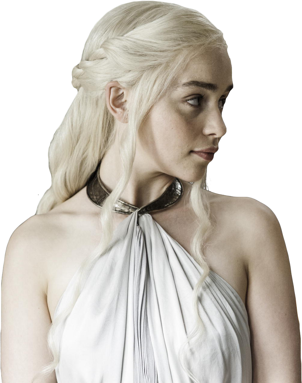 Emilia Clarke Game Of Thrones Role (1092x1328), Png Download