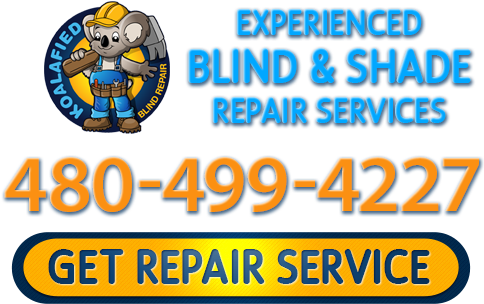 Koalafied Blind And Shutter Repair - Phoenix (500x326), Png Download