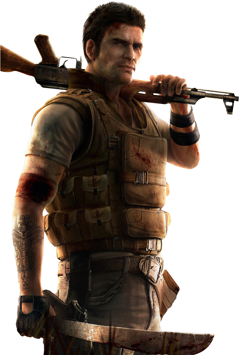 Far Cry Clipart Png - Far Cry 2 Pc Game (779x1163), Png Download