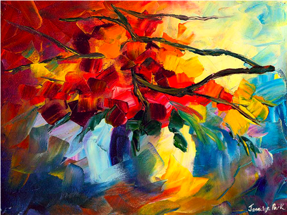 Japanese Flowers (600x530), Png Download