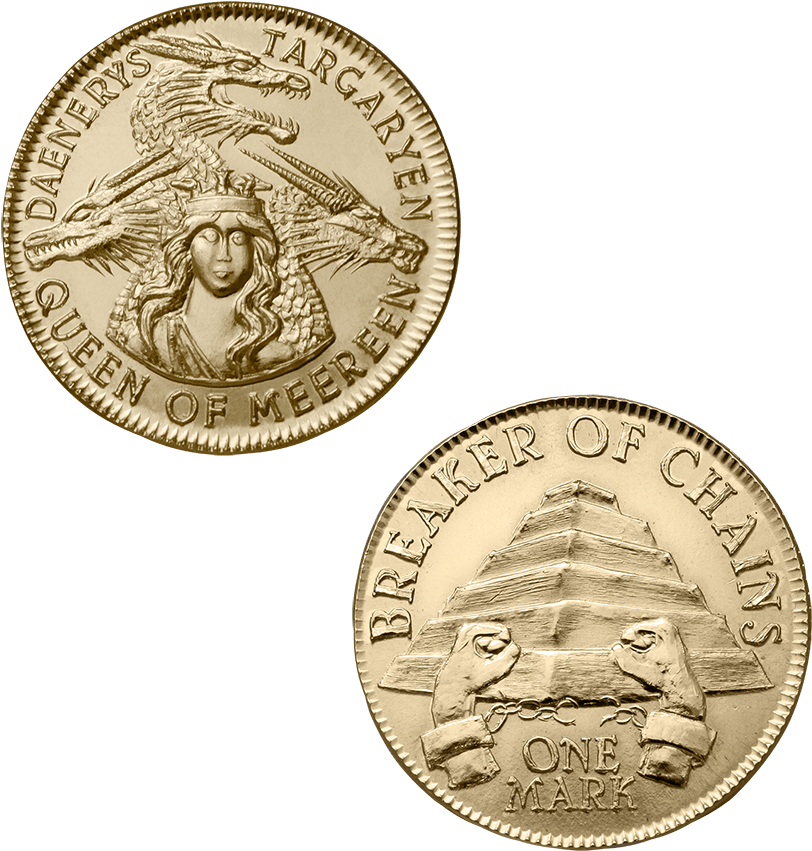 Golden Half Dragon Eight Piece Collector Set (850x850), Png Download