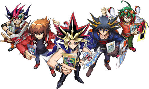 Photo - Jaden Yuki And Yugi Muto (530x318), Png Download