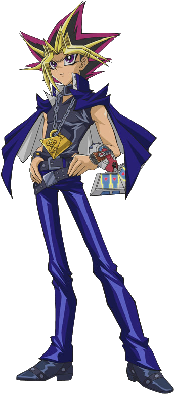 Yami Yugi - Yu Gi Oh Mutou Yugi Cosplay Costume (400x809), Png Download
