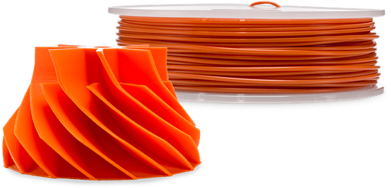Ultimaker Abs Orange - Ultimaker Orange Abs 3mm Filament (750x465), Png Download