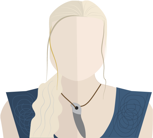 Daenerys Targaryen - Chain (700x700), Png Download