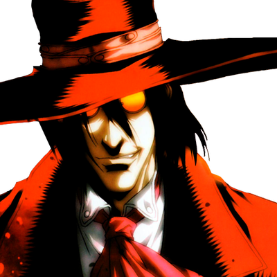 Alucard - Hellsing Alucard Y Seras (400x400), Png Download