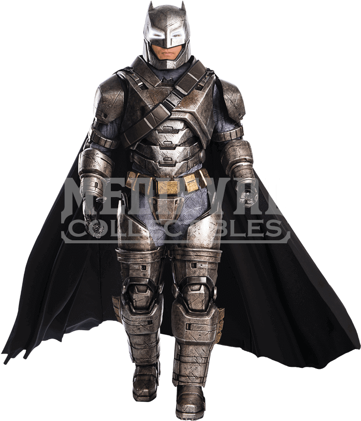 Supreme Edition Adult Armoured Batman Costume - Batman V Superman Armor Costume (850x850), Png Download
