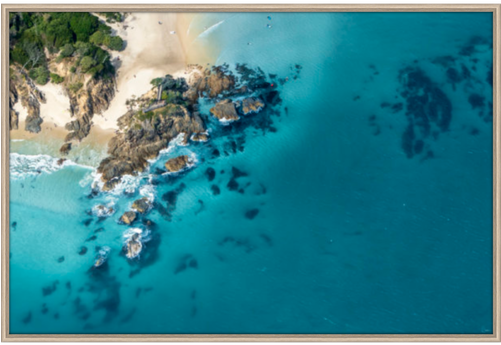 Limited Edition Cape Byron - Picture Frame (500x500), Png Download