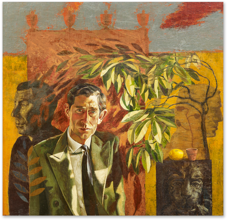 Portrait Of His Royal Highness, The Prince Of Wales - Charles Prince Of Wales Art (800x800), Png Download