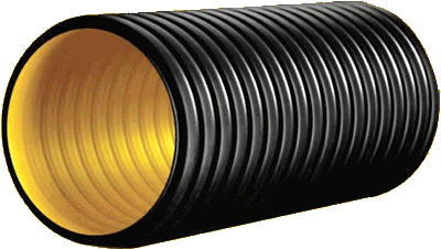 Corrugated-pipe - Pipe (530x530), Png Download