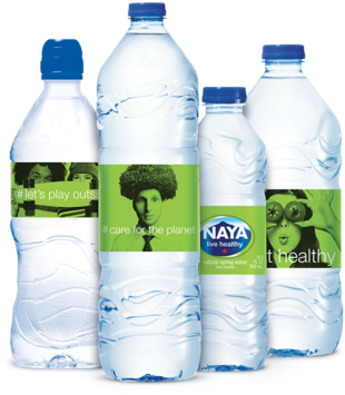 Naya Water - Eau De Source Naturelle Naya (325x380), Png Download