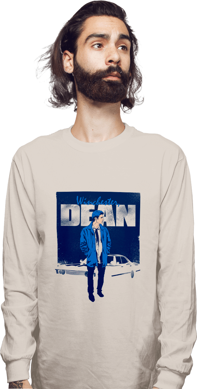 The Dean Winchester - Sweater (930x1300), Png Download
