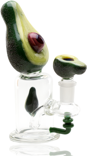 Empire Glassworks Avocado Mini Rig Water Pipe - Empire Glassworks Avocado (700x700), Png Download