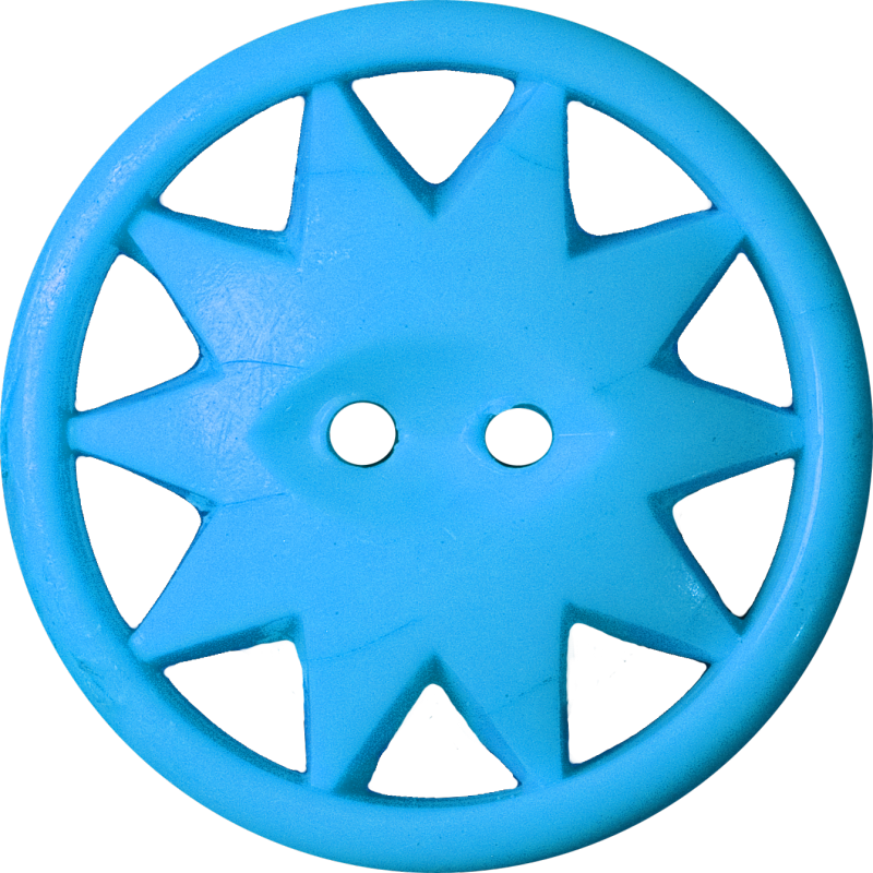 Button With Ten-pointed Star Inscribed In A Circle, - Circle (800x800), Png Download