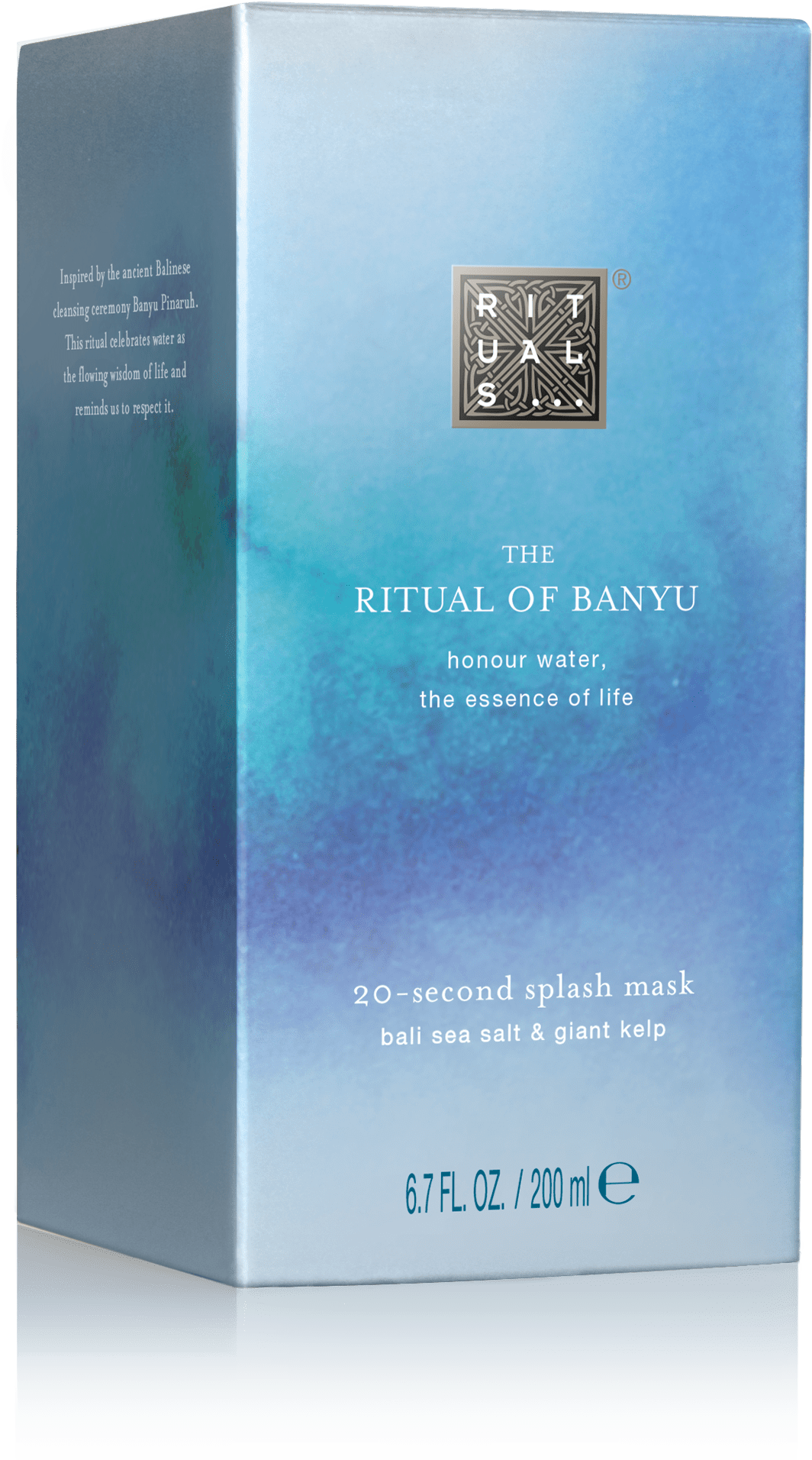 The Ritual Of Banyu Splash Mask - Water (2000x2000), Png Download