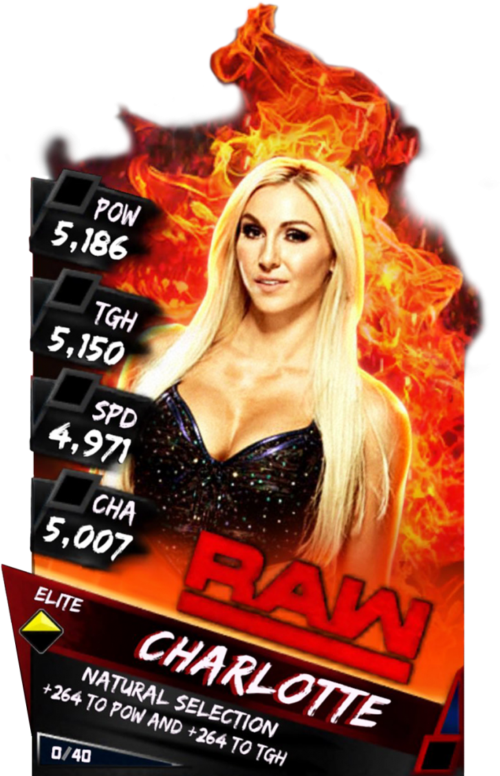 Supercard Charlotte S3 Elite Raw 9600 - Wwe Supercard Sasha Banks (733x1158), Png Download