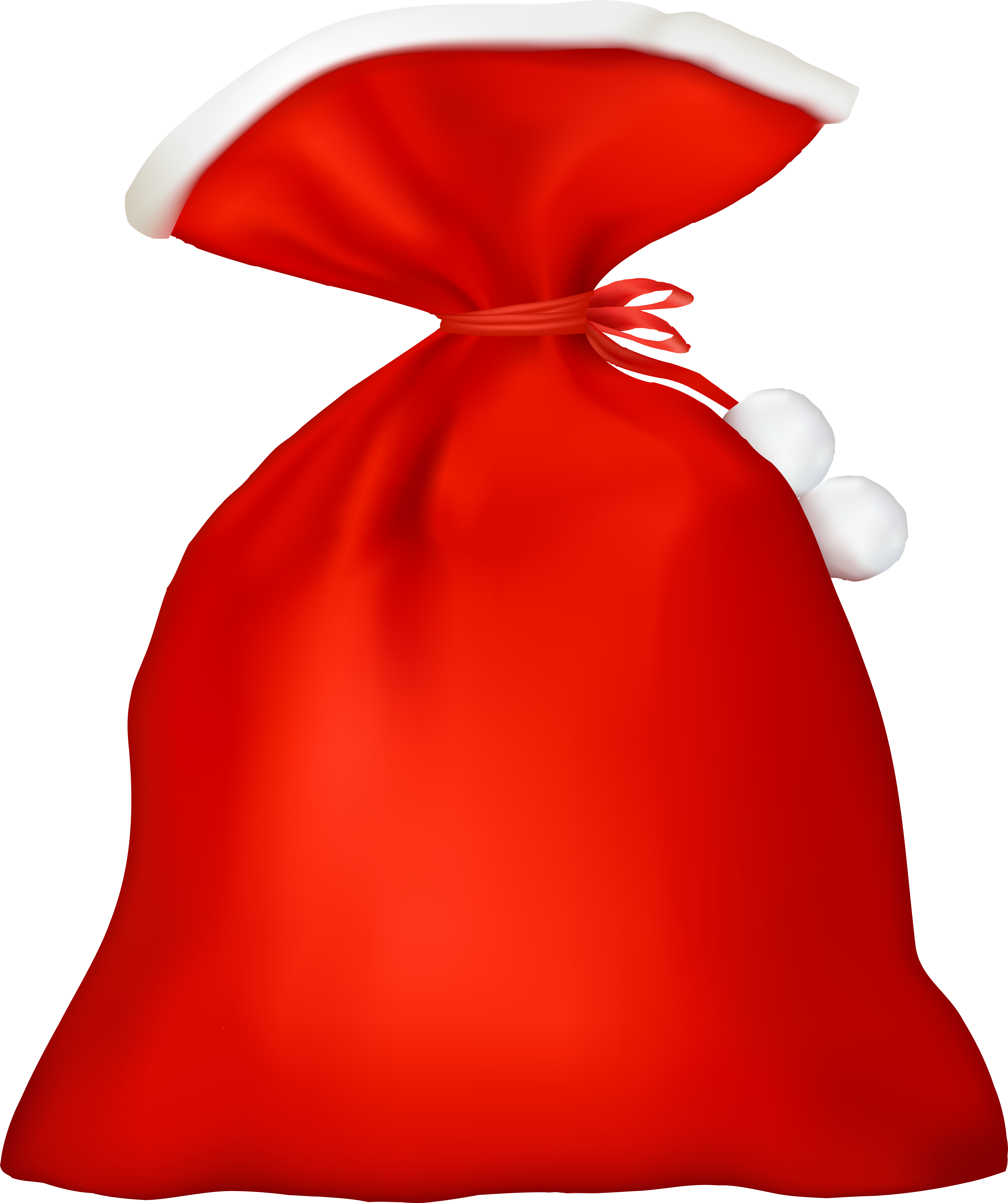 Santa Bag Png (6701x8000), Png Download