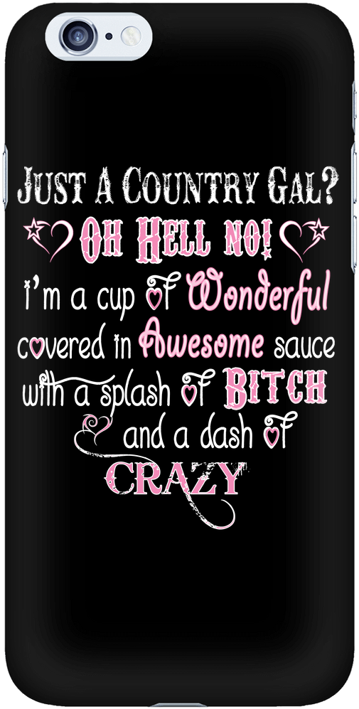 Oh Hell No Cell Phone Case - Mobile Phone (1024x1024), Png Download