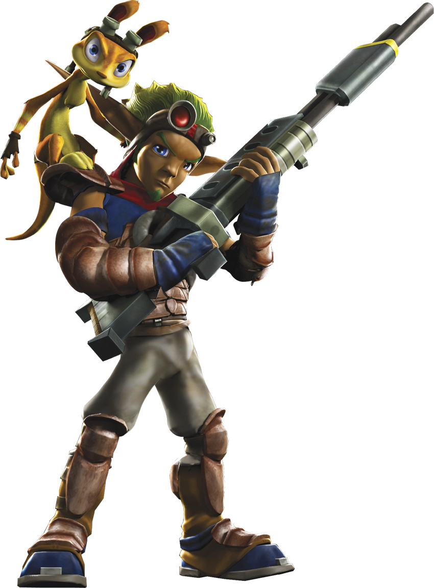 All-star Overview - Ps All Stars Jak And Daxter (850x1152), Png Download