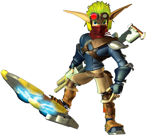 Jak Moveset - Jet Board Jak And Daxter (500x500), Png Download