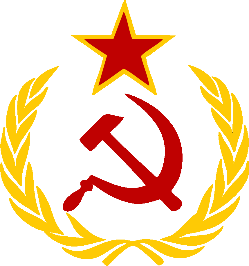 Soviet Union Png54r1 Copy - Sickle And Hammer Png (874x914), Png Download