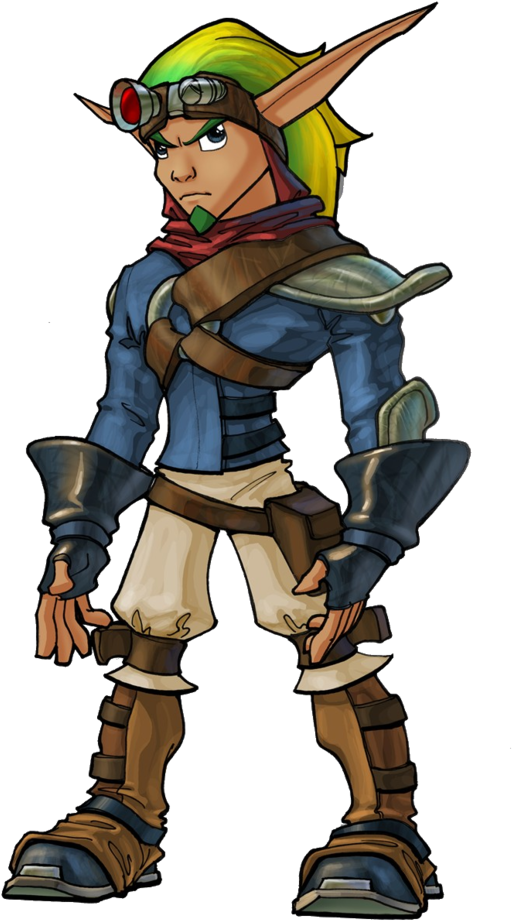 Jak And Daxter Characters (546x960), Png Download
