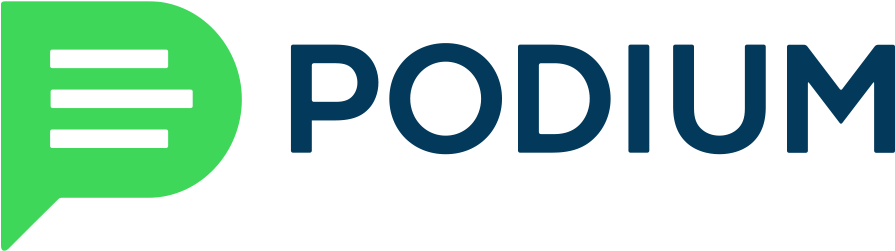Podium, A Customer Communication Platform For Local - Podium Customer Interaction Platform (1200x500), Png Download