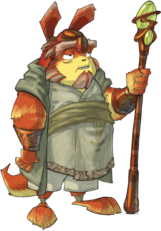 Spoiler - Jak And Daxter Ottsel (539x753), Png Download