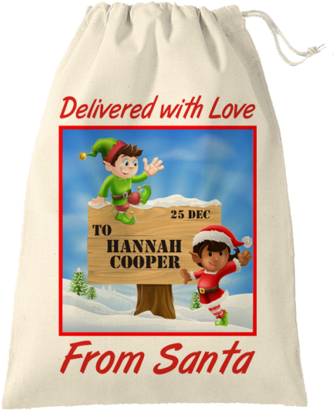 Santa Sack - Red Leader Clothing Colour Washing Xl Lightweight Bag (491x600), Png Download