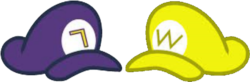 Waluigi Hat Png Png Transparent Download - Waluigi Hat Png (1024x376), Png Download