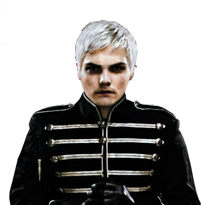 Gerard Way Black Parade Png By Samisamanthawhight On - My Chemical Romance Gerard Way The Black Parade (707x710), Png Download
