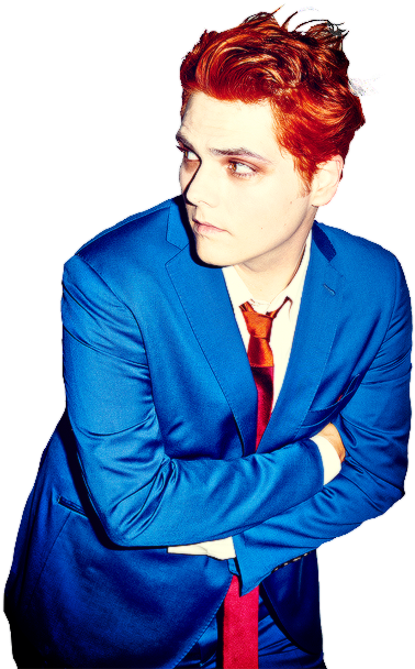 Gerard Way My Chemical Romance Hesitant Alien Png Transparency - Gerard Way Transparent (428x615), Png Download